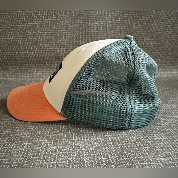 Patagonia Hat with White and Coral Accents OS - Picture 5 of 8